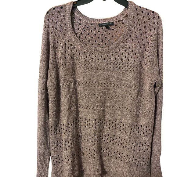 Signature Studio Mauve L/S Tunic Sweater XL - Picture 1 of 4